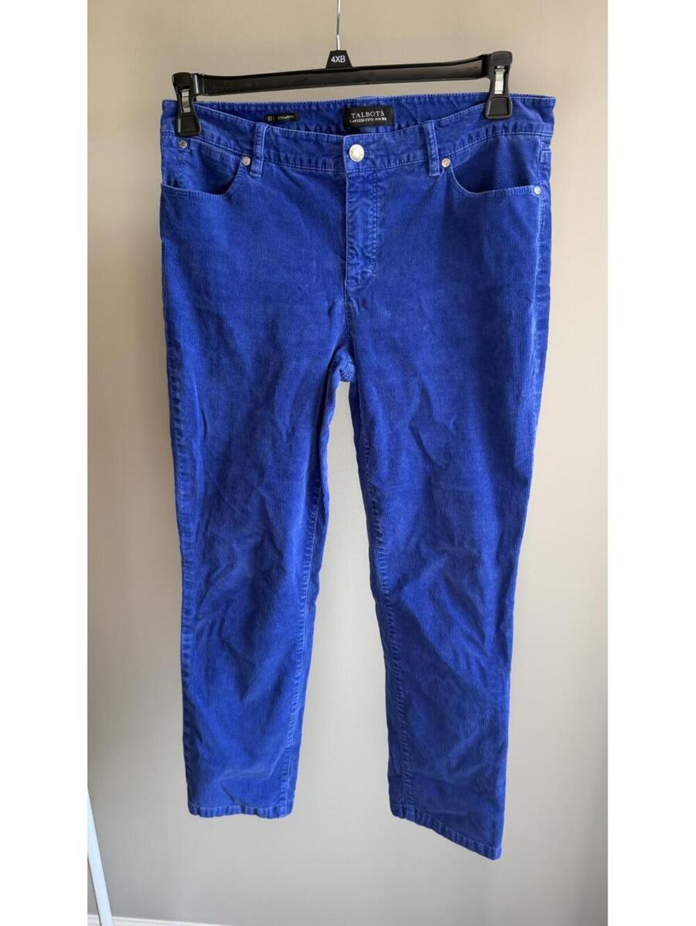 Talbots Flawless Five-Pocket straight leg corduroy pants